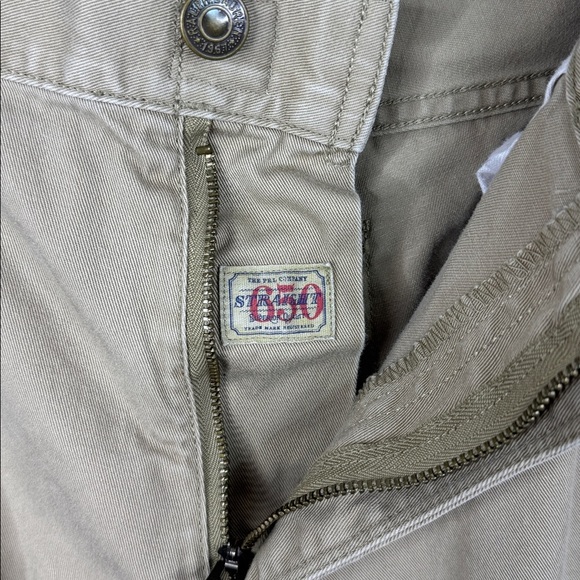 Polo Ralph Lauren 650 Straight Leg Brown Khaki Pants Jeans Men’s Size 34x30 - Picture 8 of 9